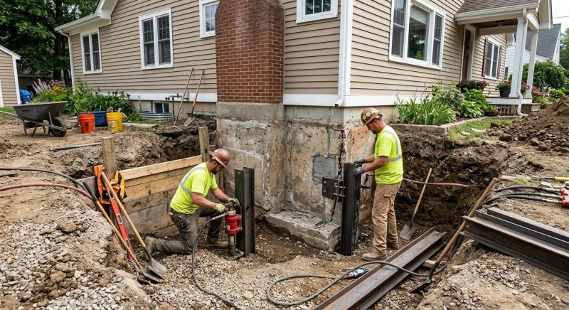 House Foundation Repair in Venetia, PA