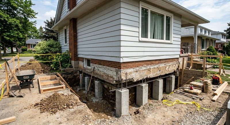 House Underpinning in Pittsburgh, PA