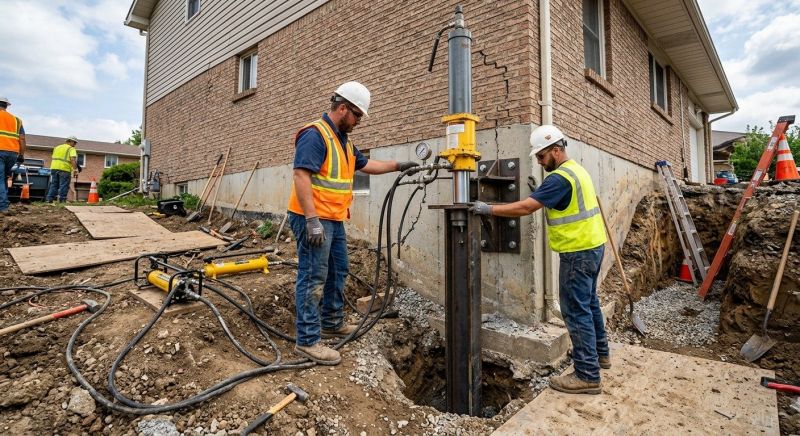 Settling Foundation Service in Gibsonia, PA