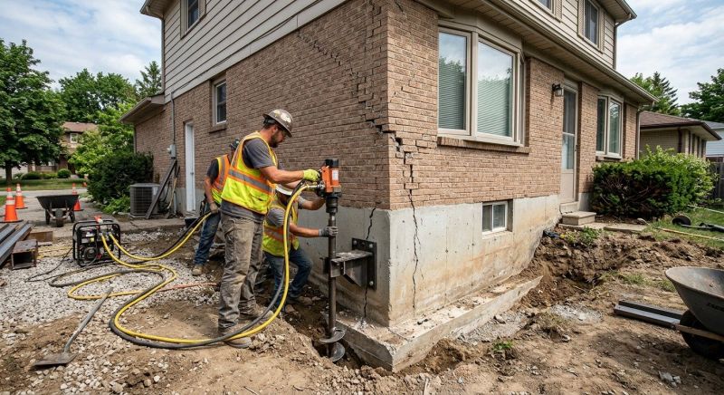 Settling Foundation Service in Pittsburgh, PA