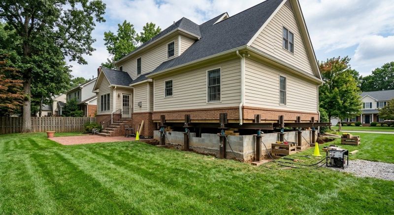 Settling Foundation Service in Sewickley, PA