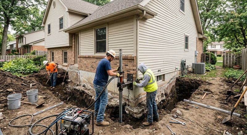 Settling Foundation Service in Venetia, PA
