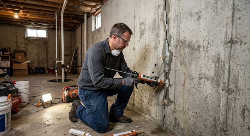 Structural Crack Repair in Pittsburgh, PA