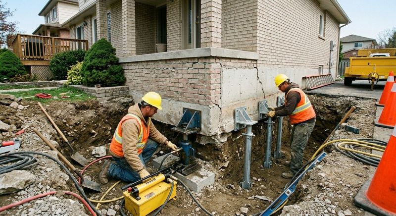 Structural Foundation Repair in Conway, PA