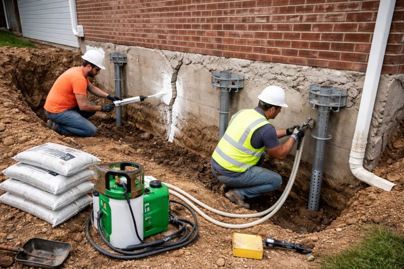 Structural Foundation Repair in Elizabeth, PA