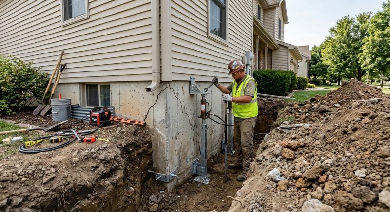 Structural Foundation Repair in Harmony, PA