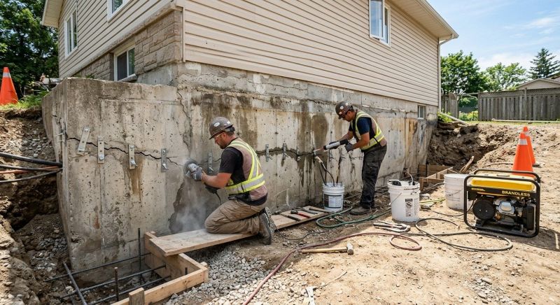 Structural Foundation Repair in Harmony, PA