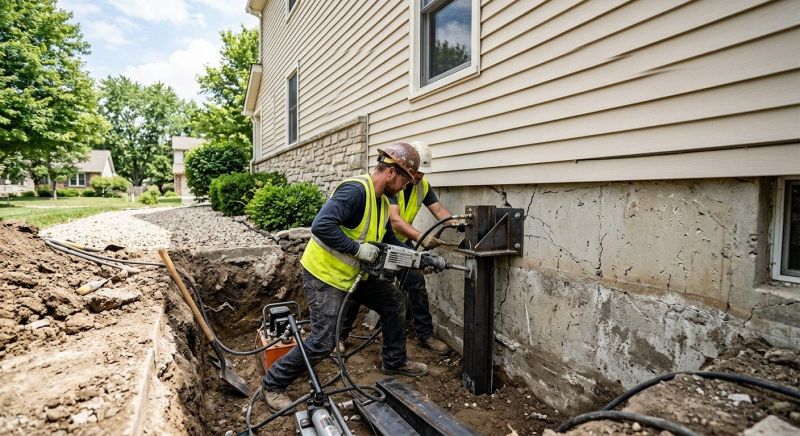 Structural Foundation Repair in Leechburg, PA
