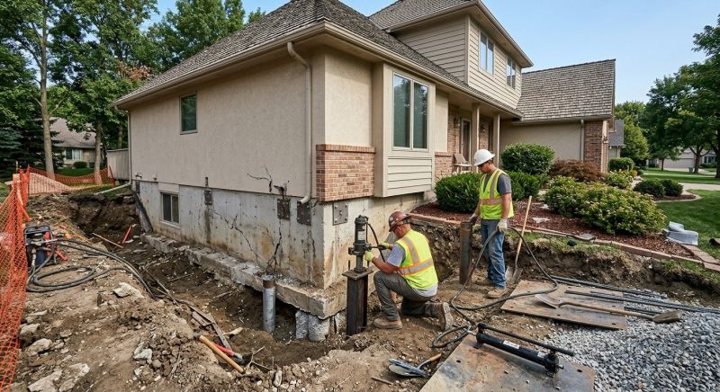 Structural Foundation Repair in Mars, PA
