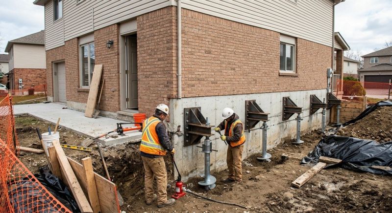Structural Foundation Repair in Oakdale, PA