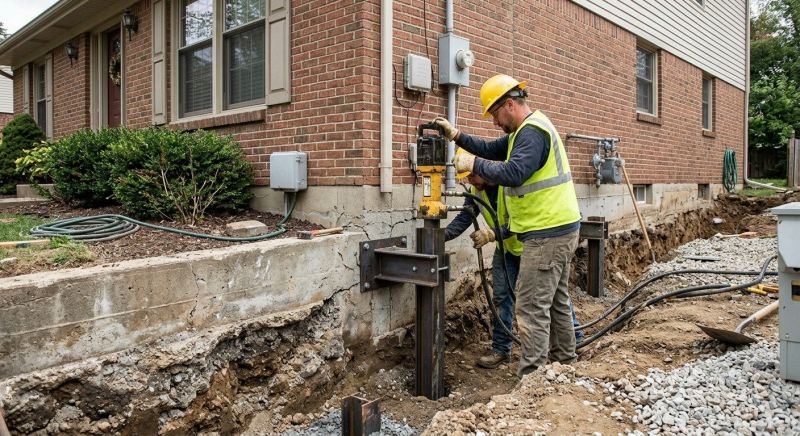 Structural Foundation Repair in Wilmerding, PA