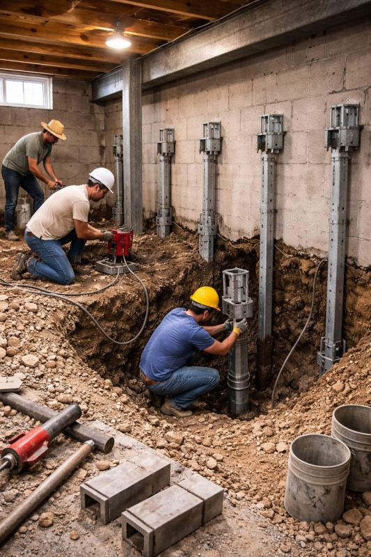Structural Underpinning in Pittsburgh, PA