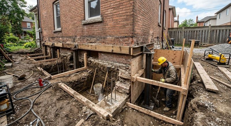 Structural Underpinning in Pittsburgh, PA